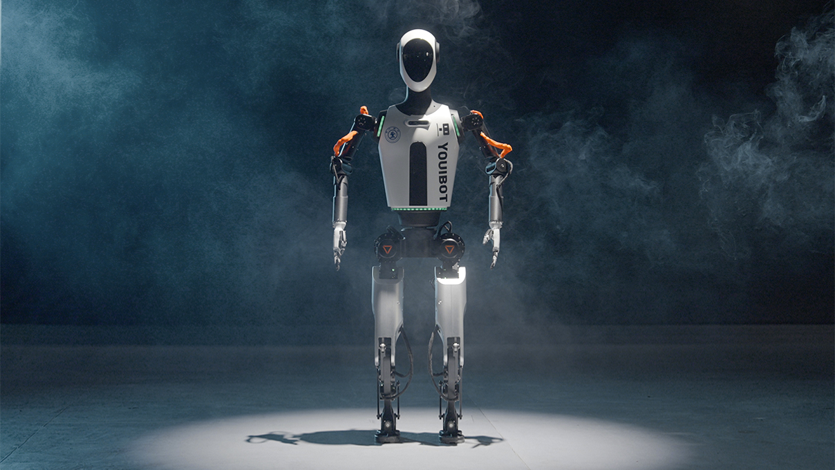 人形机器人凌枢全球首发：工业具身智能迈入跨场景集群作业时代(图1)